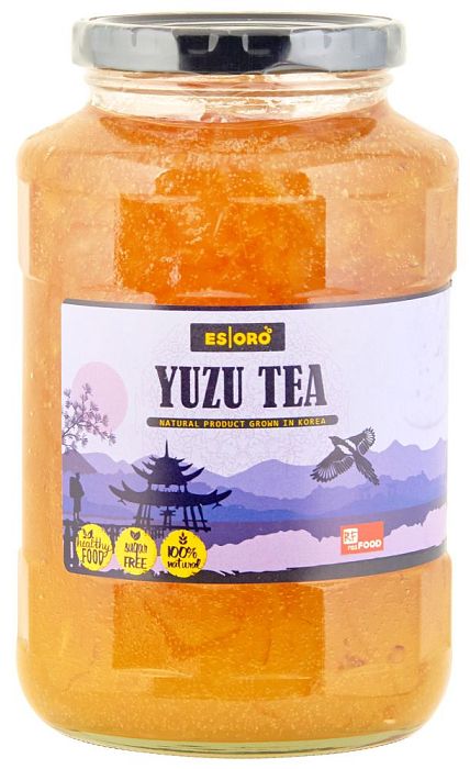 Чай Юдзу "Варенье с цедрой цитруса Юдзу и мёдом" (1000гр*12шт), Корея