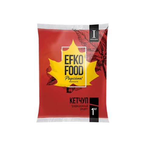 Кетчуп томатный EFKO FOOD professional 1 категория (балк.1кг *10шт)