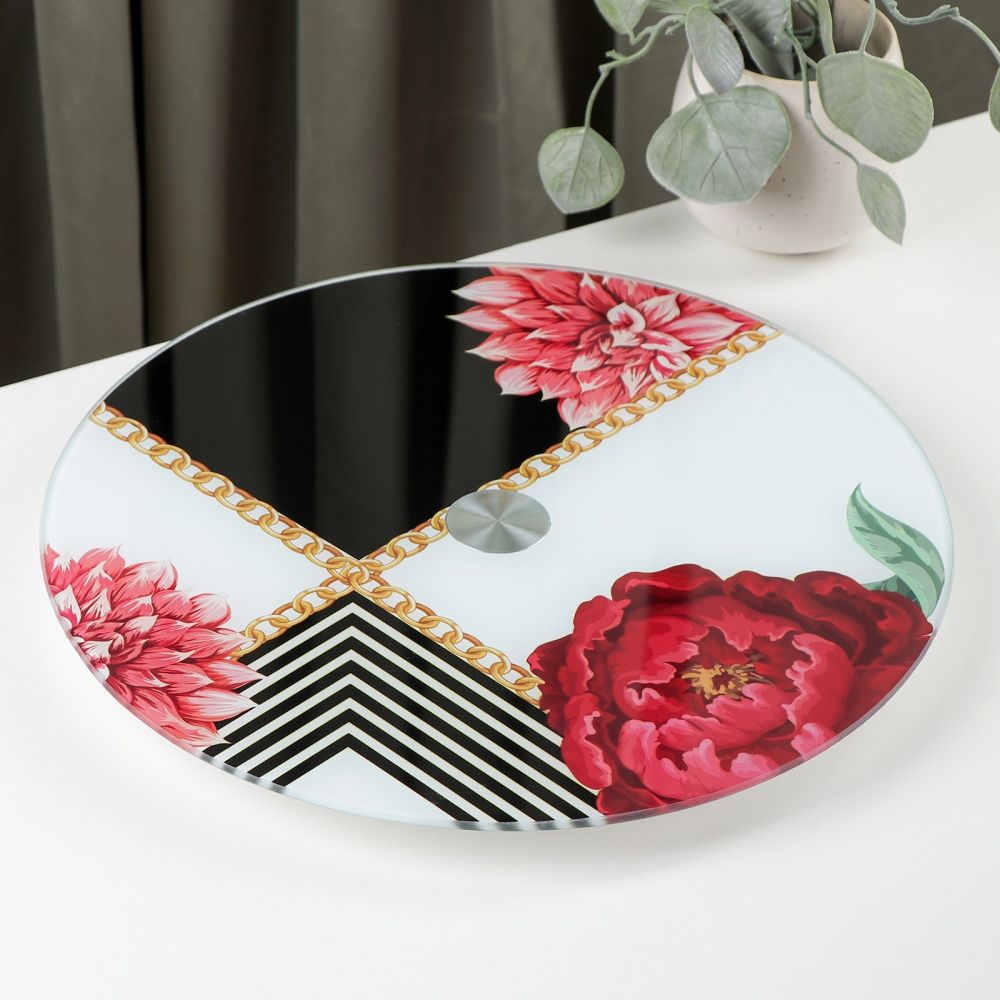 Стол поворотный стекло d=32, "Париж".6248533, 3259634