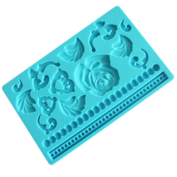 Молд силиконовый "Барокко/Бусы" , 29509