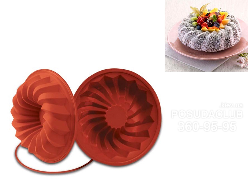 Форма силиконовая SFT224,124 САВАРЕН d240xh60, 1384 (Китай)