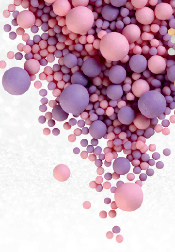 Драже зерновое в кондит.глазури матовое №093М "Розовое, сиреневое" (1,5кг*6)