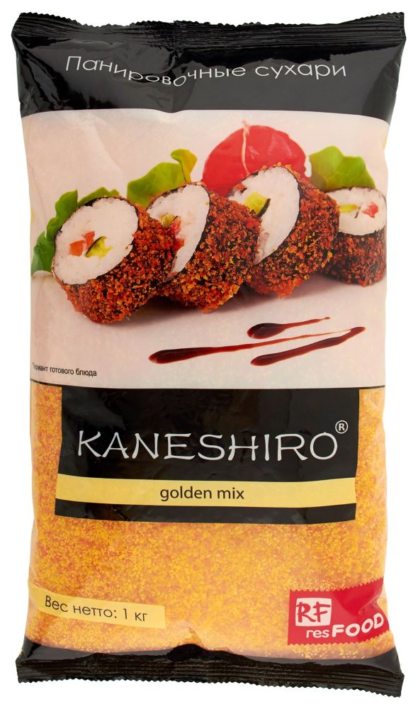 Сухари панировочные панко, "Kaneshiro" GOLDEN MIX (1кг *10 шт), Малайзия