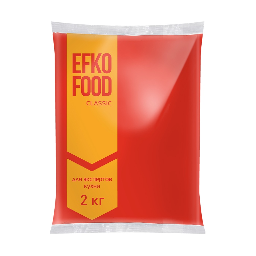 Кетчуп EFKO FOOD classic (КЛАССИК) 1 категория (балк.2кг *6шт)