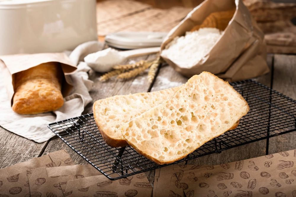 Чиабатта пшеничная (заморож.) (230гр *12шт/кор.) [5675]