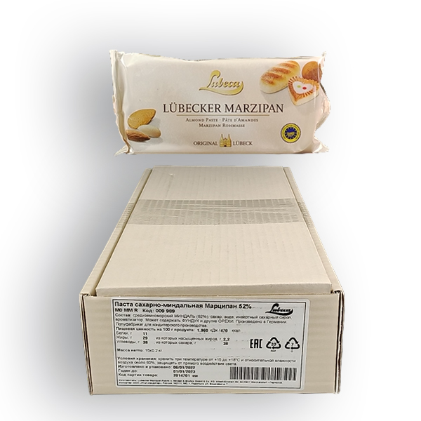 Марципан 52% (уп.200г*15),009989