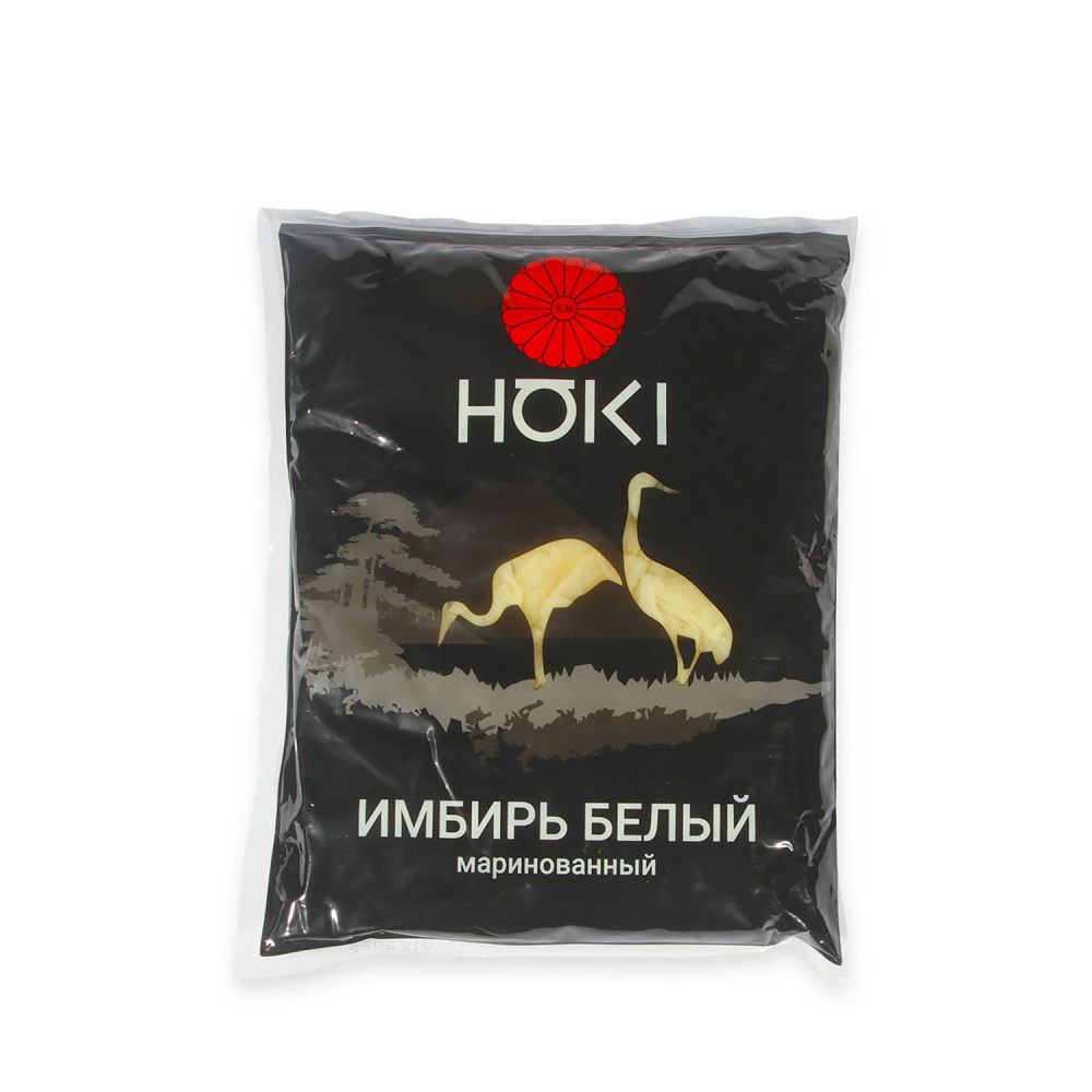 Имбирь маринованный БЕЛЫЙ (1,5кг*10шт), HOKI, Китай 