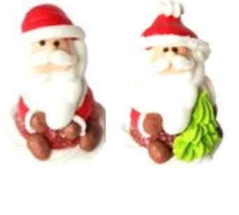 Шоколадные фигурки Санта Клаусов only 100 гр