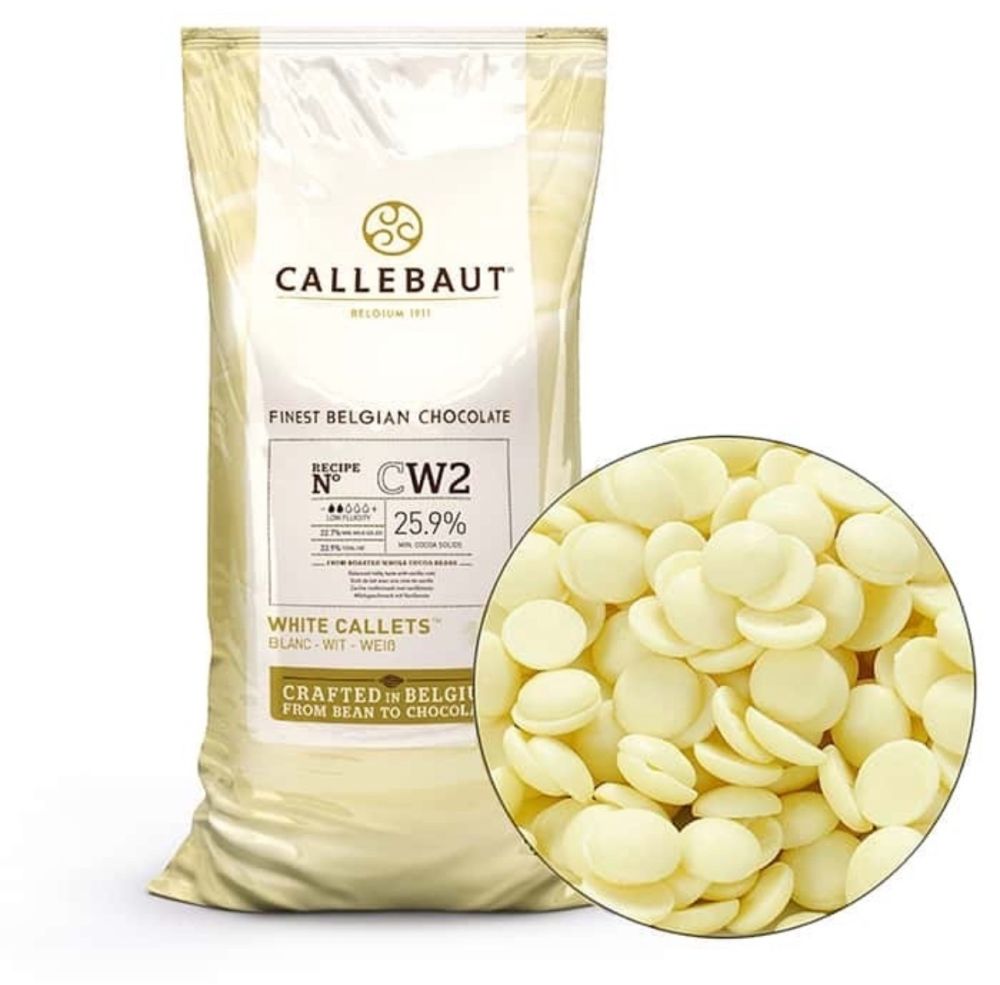 Шоколад белый *капли* "Callebaut " (уп.10кг) CW2NV-595, Бельгия (БАРРИ),25,9% какао