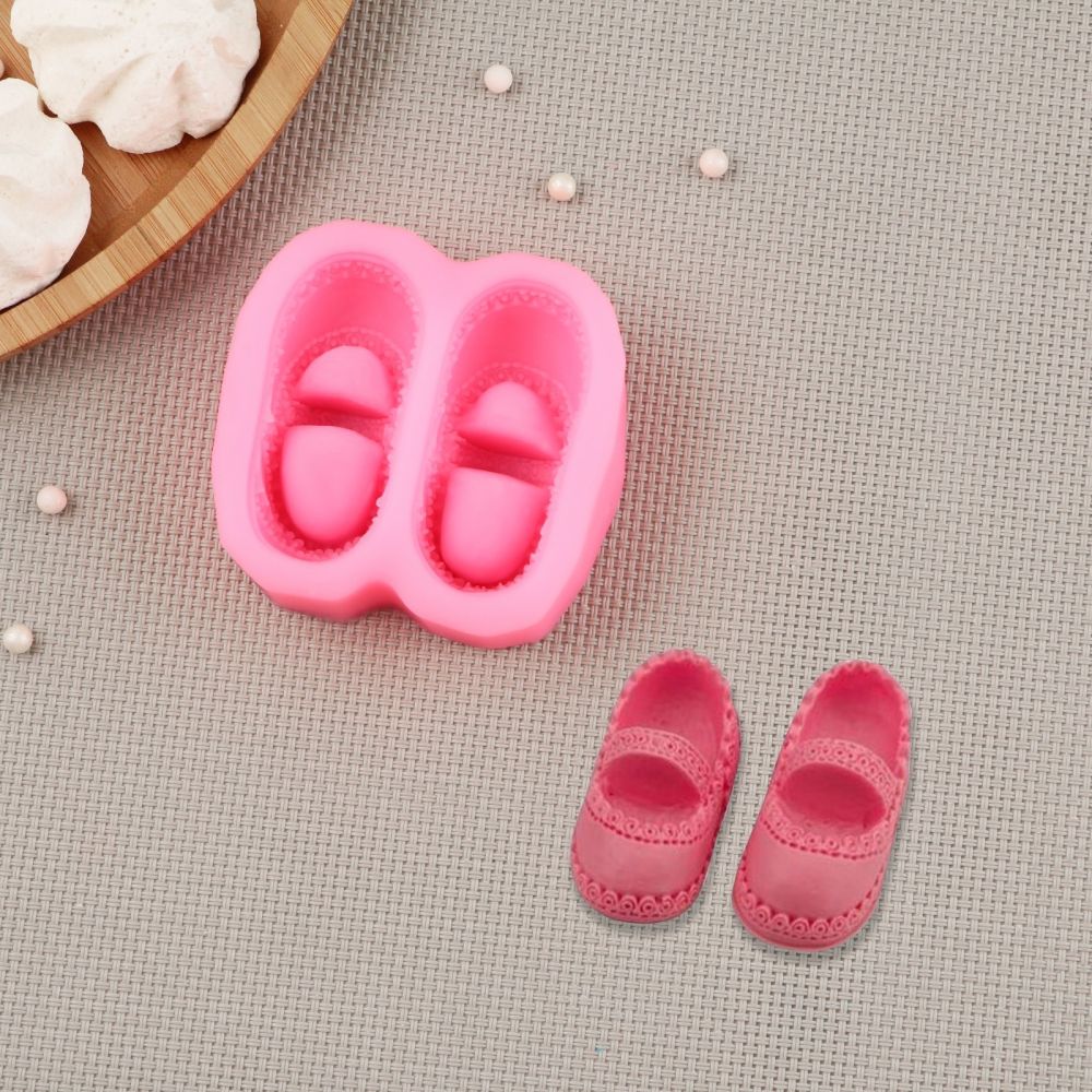 Молд силикон. "Башмачки" 7х6,5х2,7см, 3845554
