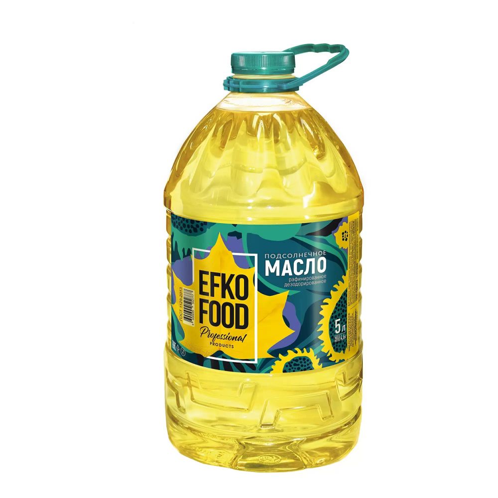 Масло подсолн. рафинир. EFKO FOOD Professional (бут.5л *4 шт )