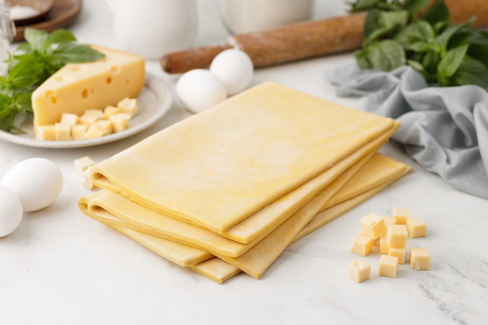 Тесто слоеное ДРОЖЖЕВОЕ с СЫРОМ замороженое (500г*20шт) [5922]