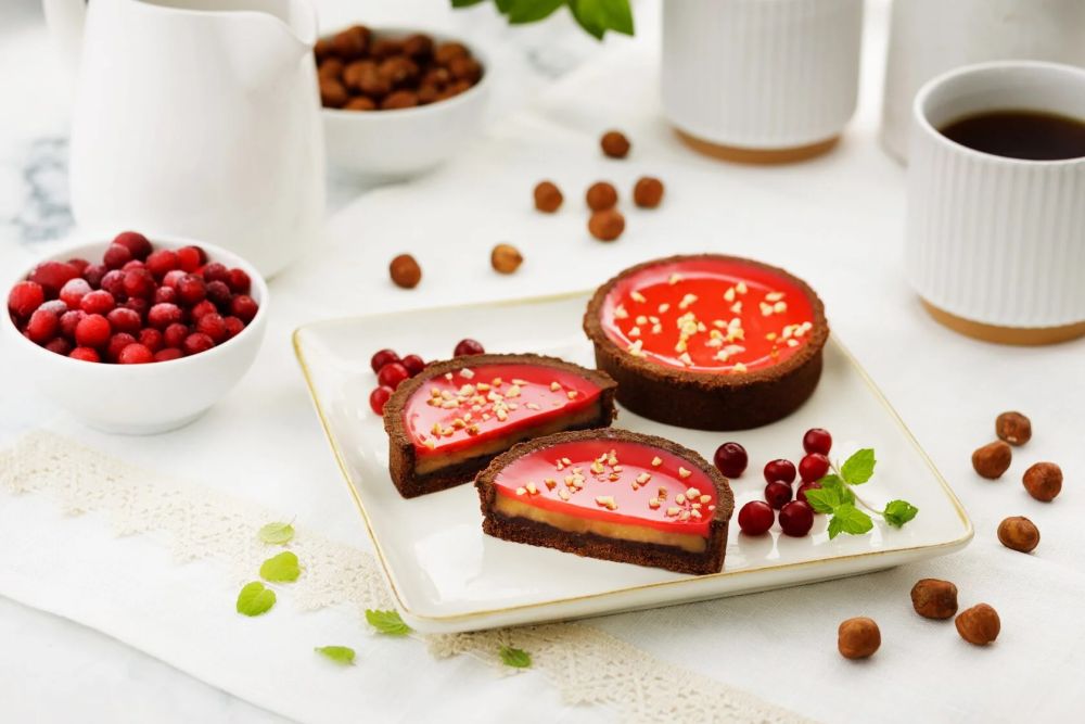 Пирожное ТАРТ "Московский шоколад" (заморож.) (90гр*12 шт/упак) [1736]