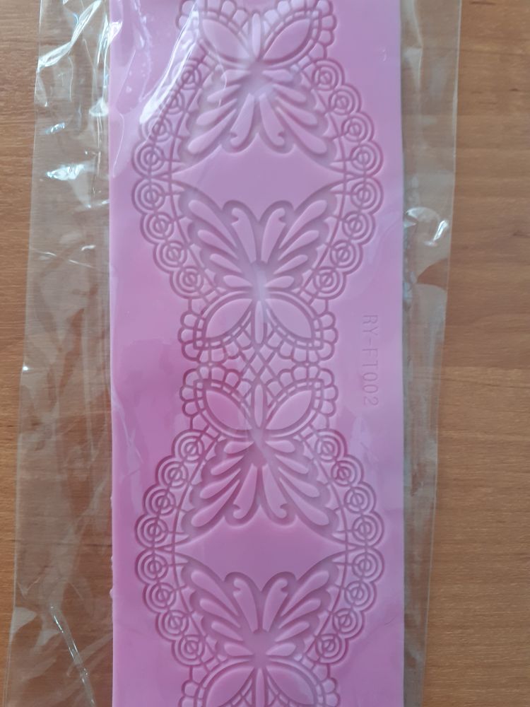 Коврик для айсинга "Мотыльки" , фт002