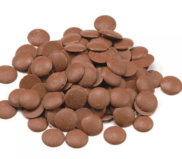 Шоколад молочный  чипсы* "Cargill " 34% (уп.10кг) НL3031, Бельгия 