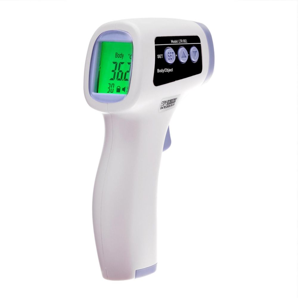 Пирометр (термометр)бесконтактный LuazON LTR 002 инфракр. ЖК(диапазон:0-100С)46796, 10887004