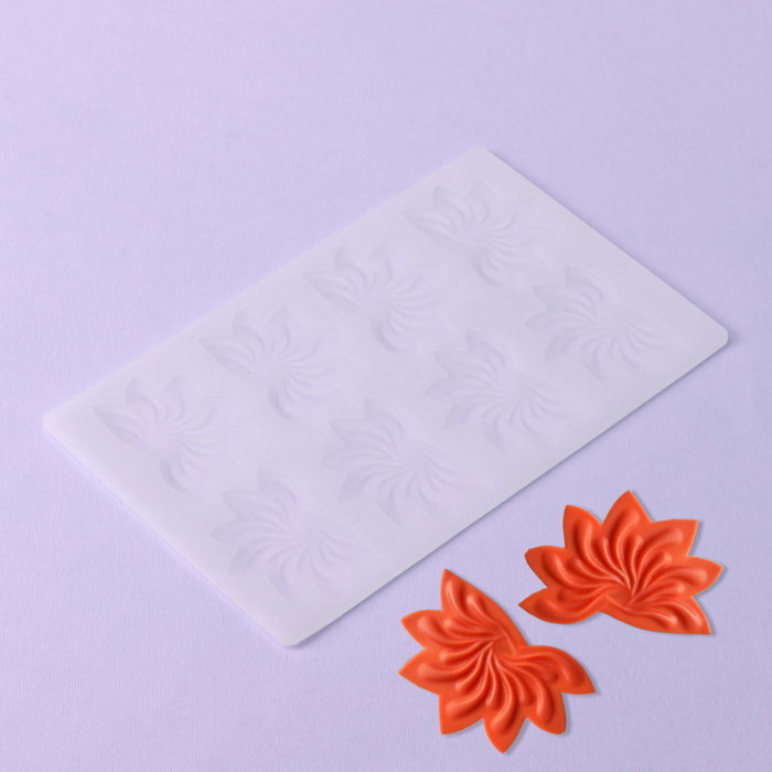 Форма шоколада пластик "Веер" (8 яч.), 7059228