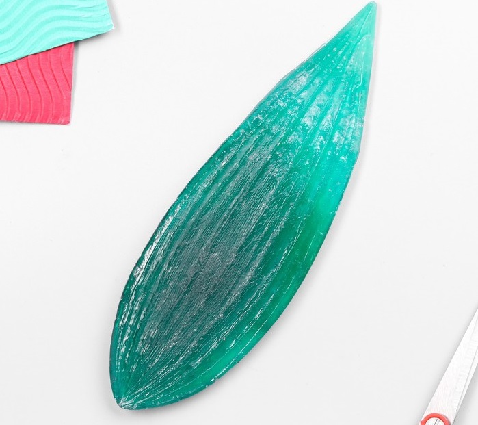 Молд пластик "Лист лилии универсальный",2828370