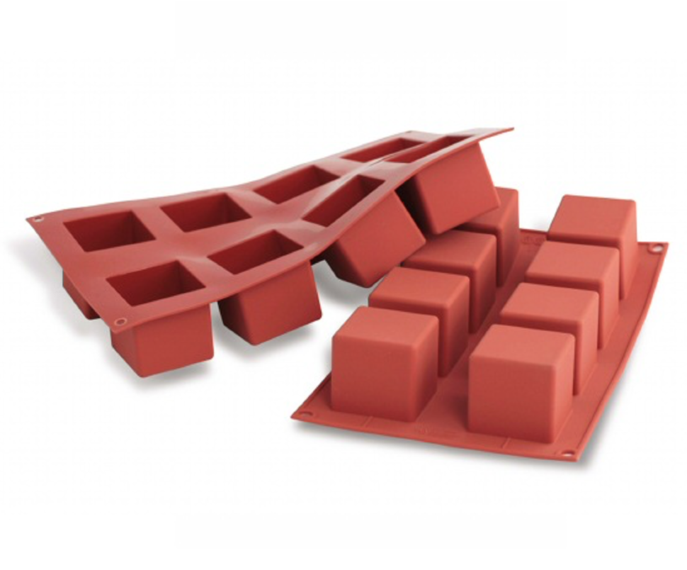 SF 104 Форма силикон.СИЛИКОНОФЛЕКС куб большой(5*5) Италия