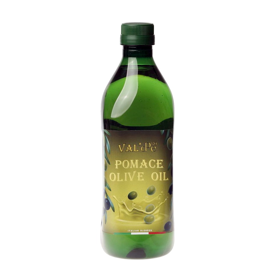 Масло оливковое POMACE (1л*12шт) VALDE, ПЭТ, Италия