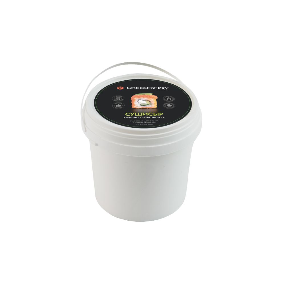 Крем творожный "СУШИ СЫР" 26% (ведро 1кг*6 шт)