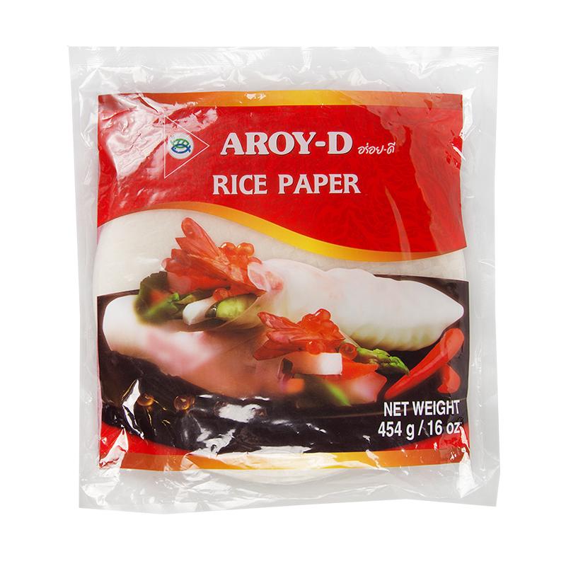 Рисовая бумага круглая диаметр 22см. (454гр) "AROY D"