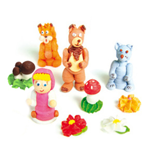 Сахарные фигурки "Даша и Миша" (кор.6уп.)  ,07277