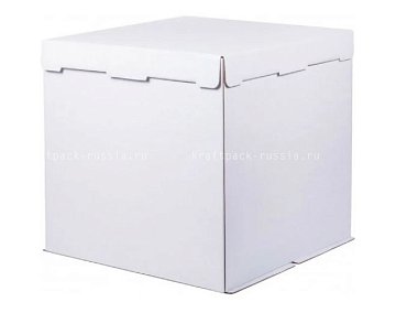 Упаковка гофрокартон 50х50х65см  белая С ОКНОМ  (уп.10шт)