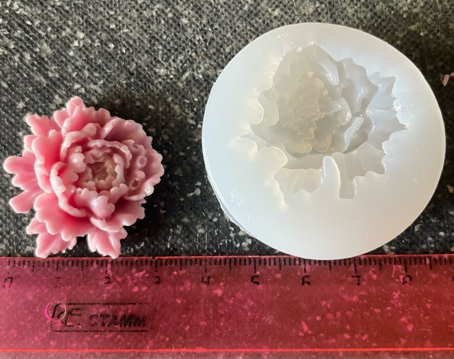 Молд силиконовый "Пион" (1,3х4,5х4,5см) , 5180353