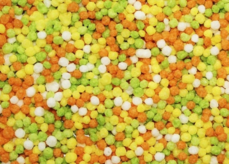 Драже возд.желт.-оран.-бел.-зел.(шарики 1-2,5)СП31,42073 