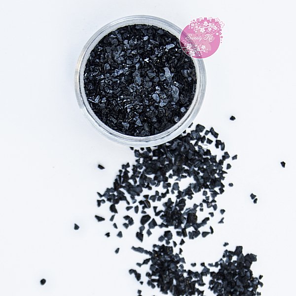 Блестки пищевые, цвет: ЧЕРНЫЙ