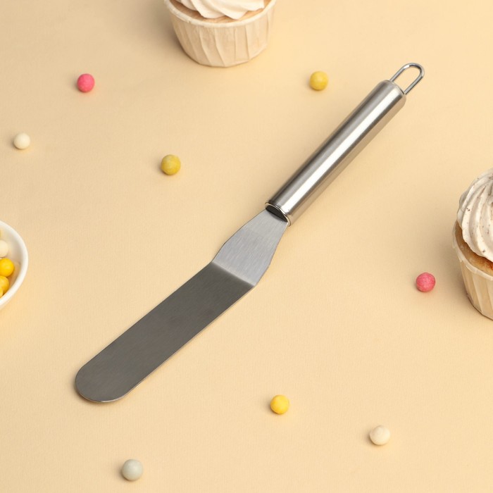 Лопатка металл.изогнутая14,5х3см , 2834533