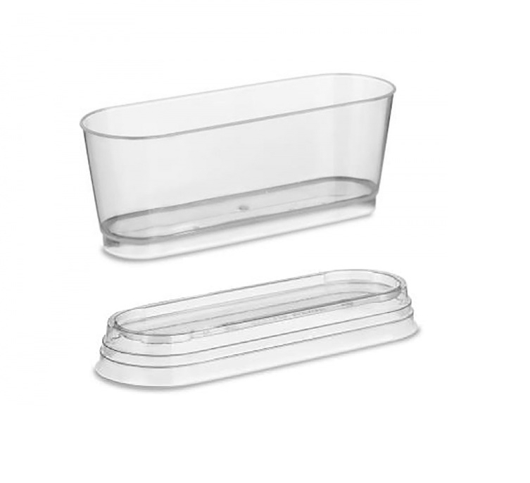 Креманка Лимончелло с крышкой, 100 мл, 107х41х45мм фас 15шт.,(упак.210шт)