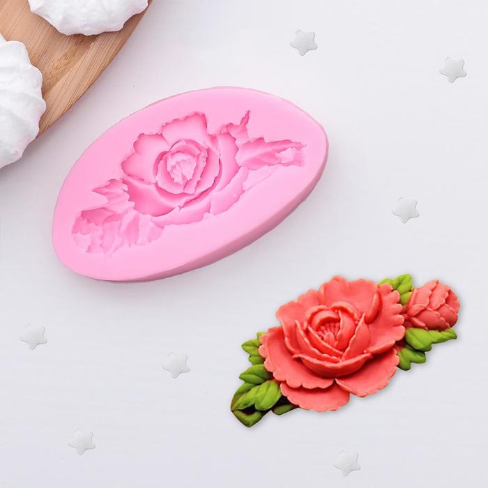 Молд силиконовый "Розан" МИКС (7х4см) , 861088