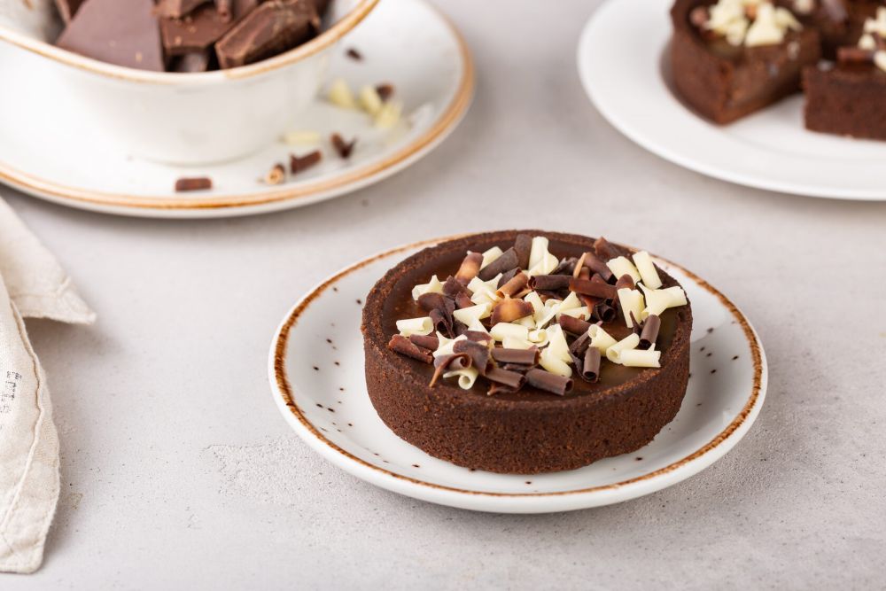 Пирожное Чизкейк шоколадный (заморож.) (90гр*12 шт/упак) [16961]