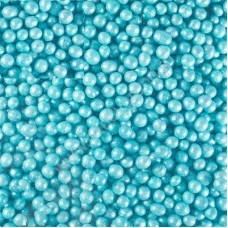 Форнобоно "Жемчуг"  голубой 2/5мм,  №206 (уп.50г)