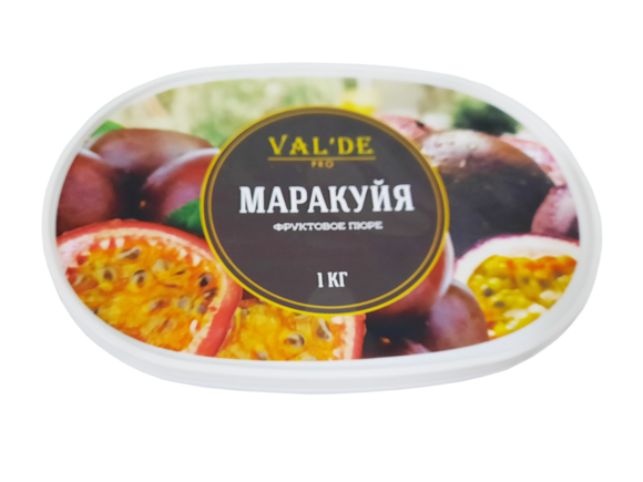 Пюре с/м Маракуйя (1кг*12шт) "VALDE"