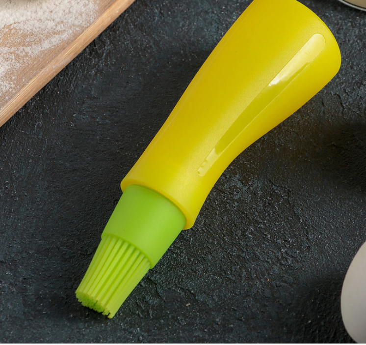 Кисточка силикон. с резервуаром для масла "Самуй" (13х4,5х4,5см) , 4281901