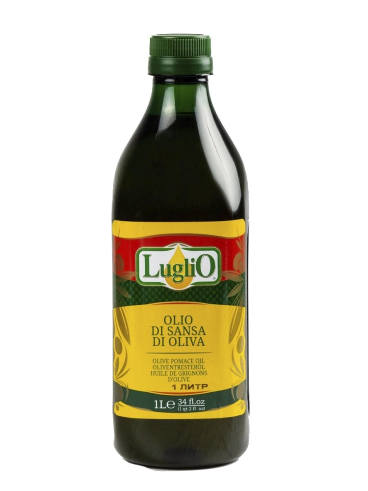 Масло оливковое SANSA (1л*12шт) LugliO, Италия, ПЭТ