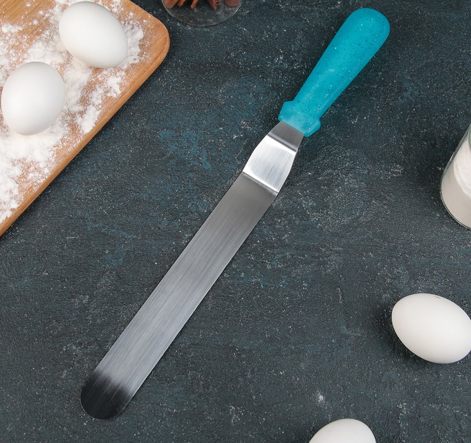 Лопатка металл.изогнутая36,5х3х2,5см , 2834535