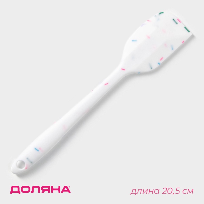 Лопатка силиконовая  малая 205х40мм ,4624803