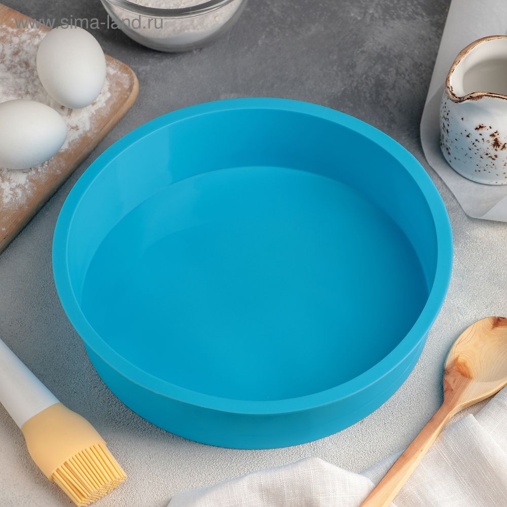 Форма силиконовая для выпечки "Круг d=22см h=5см, 811902
