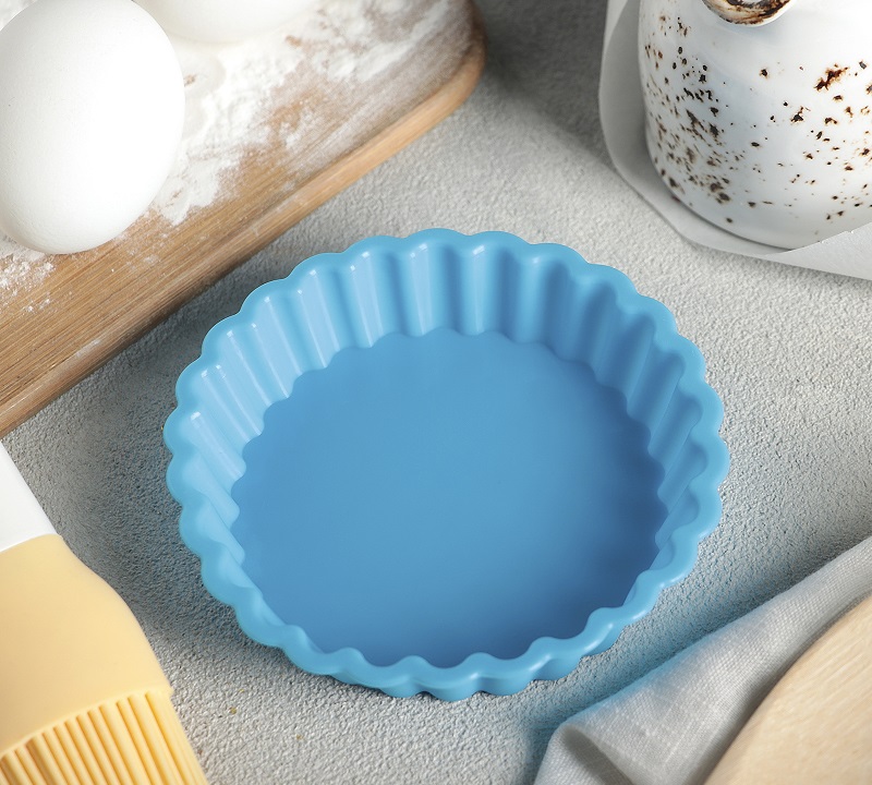 Форма для выпечки тарта "Рифленый круг" 11х2,5см МИКС, 2389438