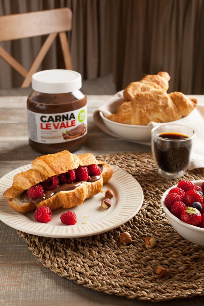 Паста с фундуком и какао "Carna le Vale" (уп.400г)(фасовка)