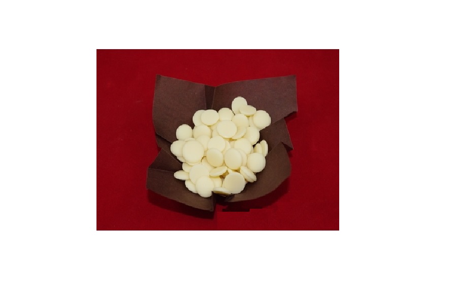 Глазурь Диски белые КАРИБЕ "Caribe Bianco Dischi" 20кг,Италия