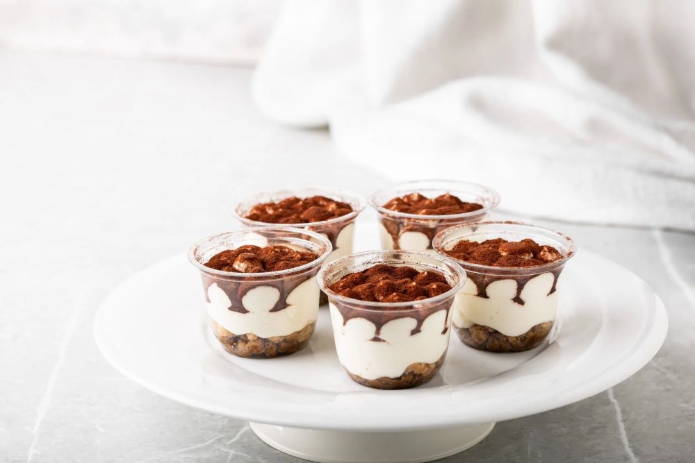 Пирожное Тирамису (заморож.) (65гр*12 шт/упак) [17061]