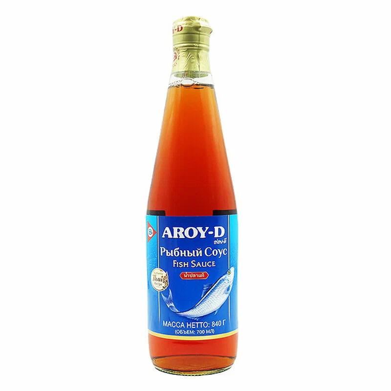 Соус рыбный (840мг*12шт) стекло, AROY-D, Таиланд
