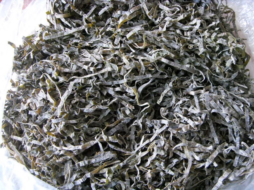 Водоросли сушеные (морская капуста)  (10кг), Китай /НДС10%/