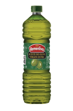 Масло оливковое Extra Virgin (1л*15шт) REMENLIVA, Испания, ПЭТ