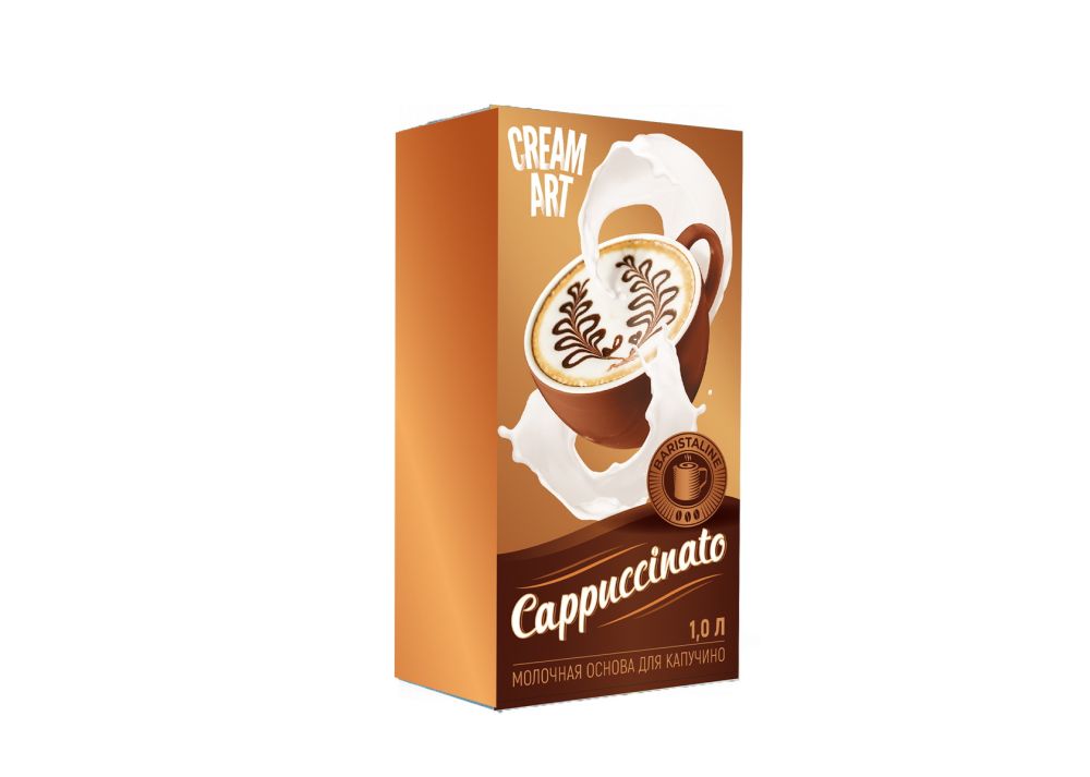 Молочная основа для капучино "Cappuccinato" CREMART (1л*12шт) 